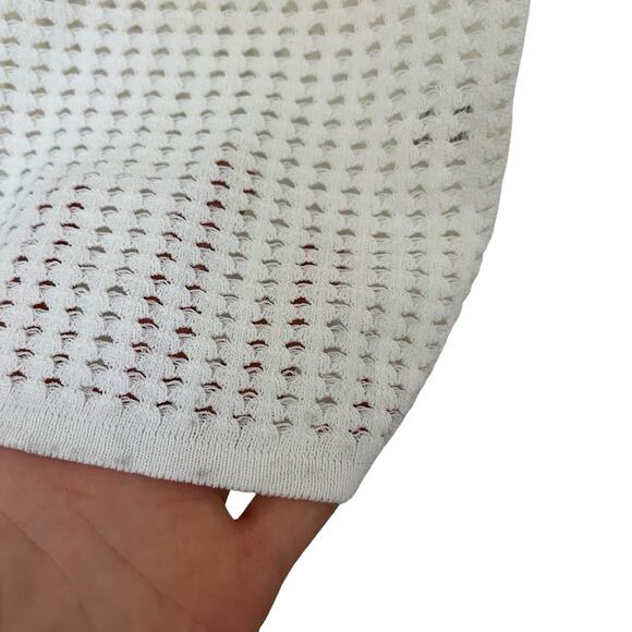 Superdown Crochet‎ Talulah Mini Tank Dress Size XS White Beach Swim Cover Up - Picture 5 of 8